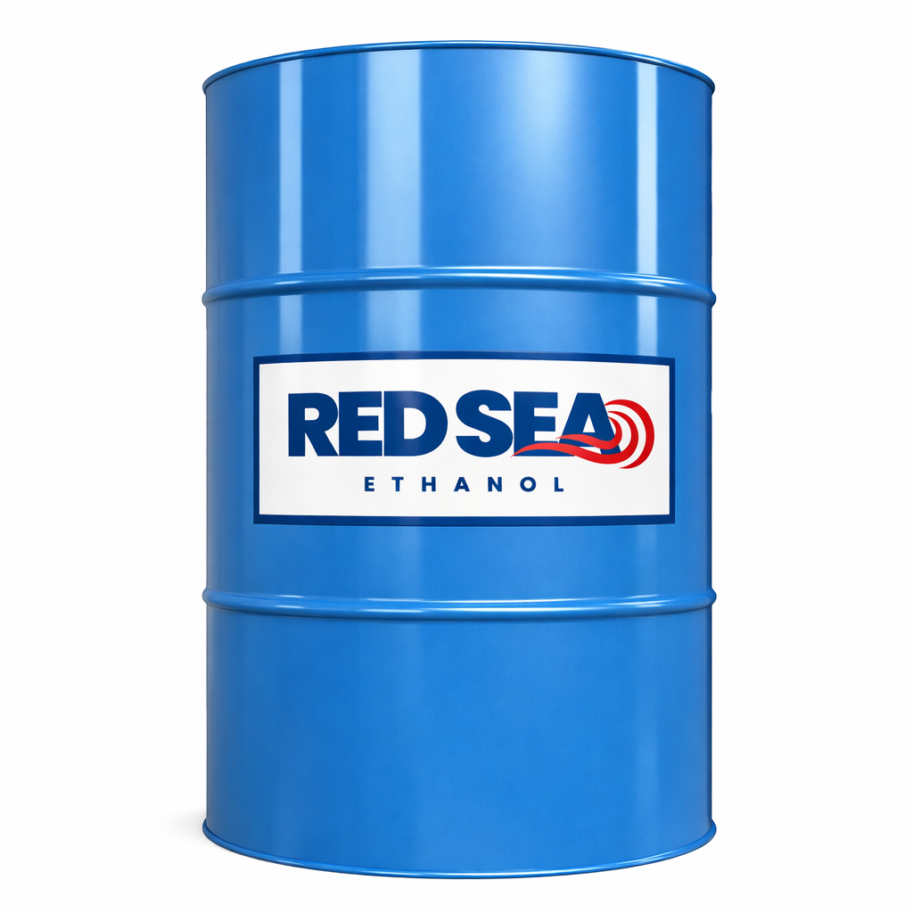 205 L Red Sea anhydrous ethanol barrel for perfumery and industrial use
